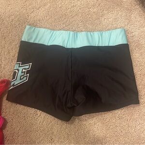 Black and Blue Women's Shorts